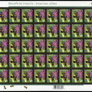 Canada Stamp SHEET#2236 - Northern Bumblebee (2007) 5¢