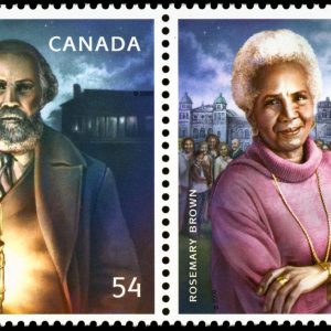 Canada Stamp #2316a - Black History Month (2009) 2 x 54¢ Se-tenant pair (2315, 2316)