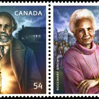 Canada Stamp #2316a - Black History Month (2009) 2 x 54¢ Se-tenant pair (2315, 2316)