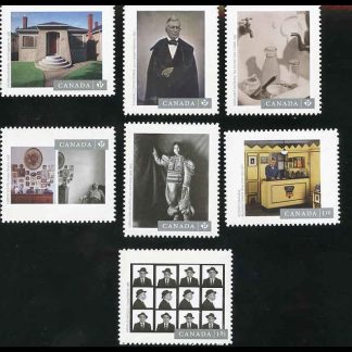Canada Stamp #2628i-2634i - Canadian Photography (2013) P (63¢) 2628i to 2634i- Die Cut to Shape (Mint)