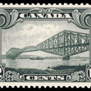 Canada Stamp #156 - Quebec Bridge (1929) 12¢ (GRADE VF-MLH)