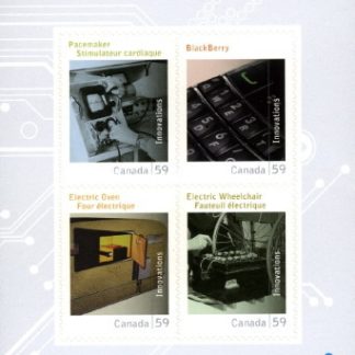 Canada Stamp Booklet - #BK466 Canadian Innovations (2011) 4 x 59¢ 2488