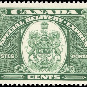 Canada Stamp - E - Special Delivery #E7 - Confederation Issue (1939) 10¢ (GRADE VF-MH)