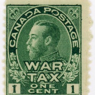 Canada Stamp - MR - War Tax #MR1 - War Tax (1915) 1¢ (GRADE F-MNH)