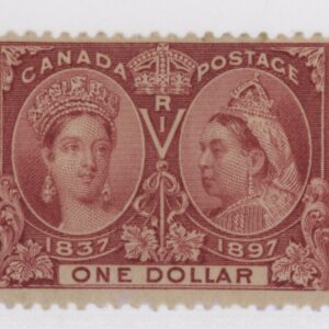 Canada Stamp #61 - Queen Victoria (1924) 1¢ -- MH -- F