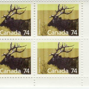 Canada PB#1177 - Wapiti (1988) 74¢