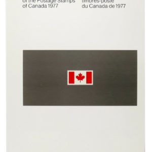 CANADA 1977 Year Book Stamp Collection, A full set of Canada Post’s 1977 Stamps