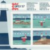 Canada Stamp #1066b - Canadian Lighthouses-2 (1985) 4 x 34¢ Souvenir Sheet of 4