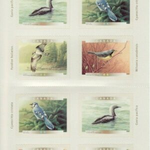 Canada Stamp Booklet - #BK225 Birds of Canada-5b (2000) 6 x 46¢