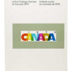 CANADA 1979 Year Book Stamp Collection, A full set of Canada Post’s 1979 Stamps