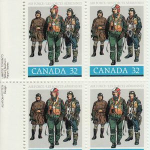 Canada pb#1043 - Pilots in flying dress (1984) 32¢