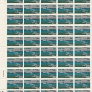 US 2091 20c St. Lawrence Seaway Sheet OF 50 MNH POF P#A1111 upper left