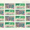 Canada SHEET#858ai - O Canada Centenary (1980) 16 x 17¢ Se-tenant pair (857, 858i)