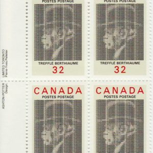 Canada PB#1044 - Trefflé Berthiaume (1984) 32¢