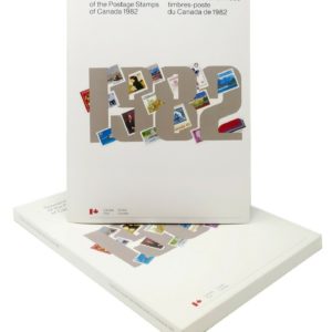 CANADA 1982 Year Book Stamp Collection, A full set of Canada Post’s 1982 Stamps