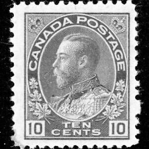 Canada Stamp #119 - King George V (1925) 10¢ - F