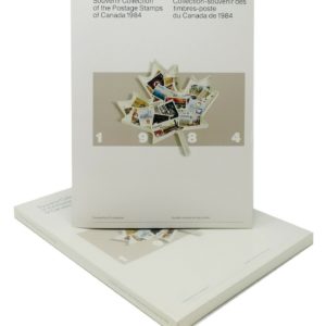 CANADA 1984 Year Book Stamp Collection, A full set of Canada Post’s 1984 Stamps