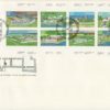 Canada jumbo FDC 1983 sc#992a Canadian Forts-1, pane of 10