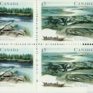 CANADA 1515b BK170 - Heritage Rivers "Fur Traders" Booklet,1994