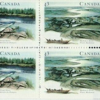 CANADA 1515b BK170 - Heritage Rivers "Fur Traders" Booklet,1994