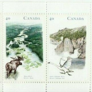 Canada Booklet 1991 River Heritage #BK131b MNH